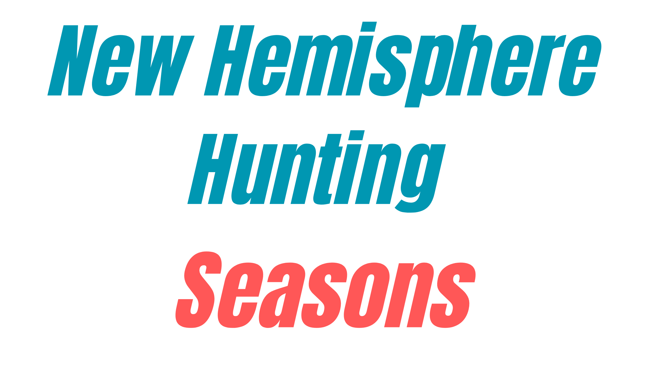 NH Hunting Seasons